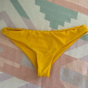Byrd’s of Paradise yellow bikini bottoms